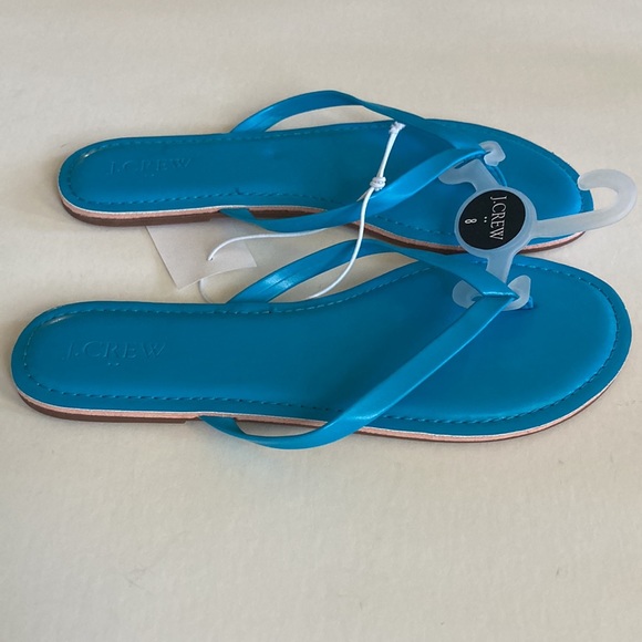 J. Crew Easy Summer Flip Flop in Blue - Picture 3 of 6